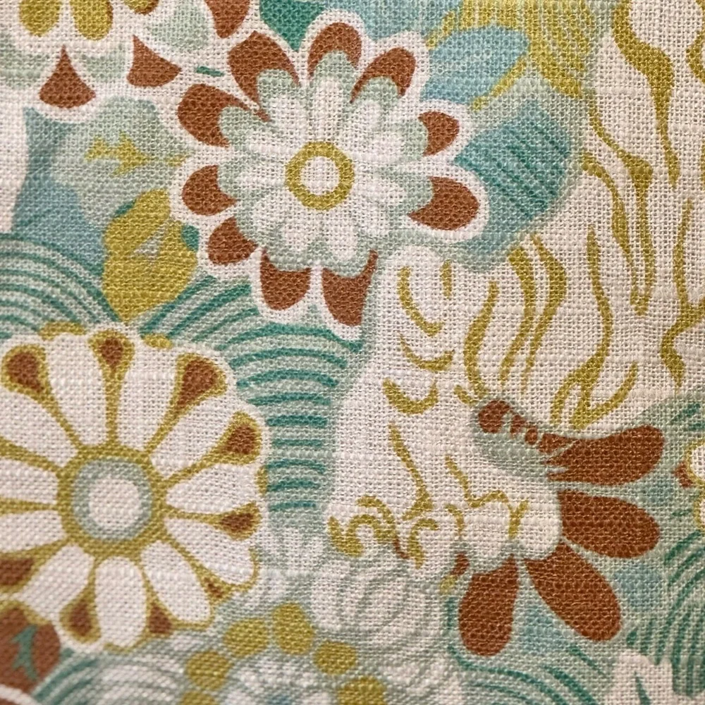 The Inside Linen Blackout Pistachio Siberian Tiger Curtain Panels 50x96in (2)